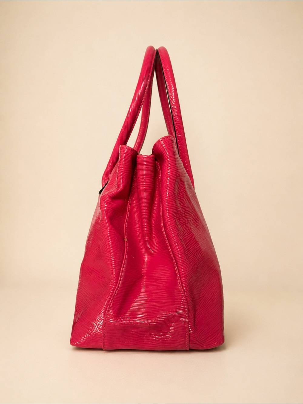 Tiffany & Fred Hot Pink Patent Leather Satchel - Picture 4 of 13